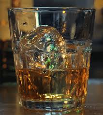 Jameson on the rocks